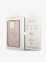 Guess Guess PU 4G Metal Logo Back Cover za iPhone 15 Pro Pink