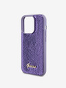 Guess Guess Sequin Script Logo zadnji ovitek za iPhone 14 Pro Purple