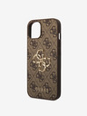 Guess Guess PU 4G Metal Logo Back Cover za iPhone 15 Brown