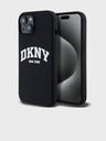 DKNY Tekoči silikonski logotip Arch MagSafe Back Cover za iPhone 11 Black DKNY