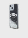 DKNY Tekoči bleščice Arch Logo hrbtni ovitek za iPhone 11 Black DKNY