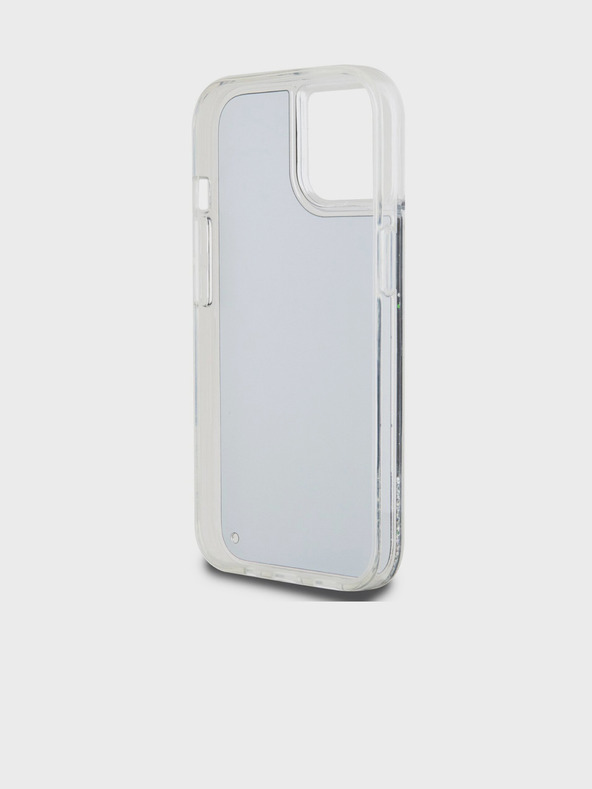 DKNY Tekoči bleščice Arch Logo hrbtni ovitek za iPhone 11 Black DKNY