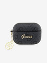 Guess Guess 4G Script PC/PU Charm ohišje za AirPods Pro 2 črno