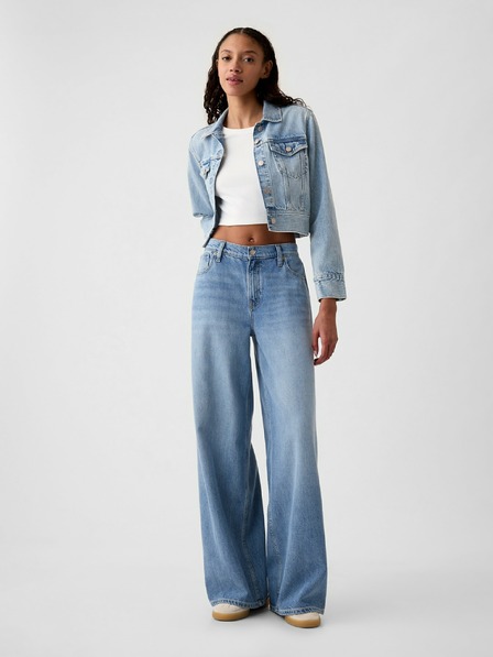 GAP Kavbojke Mid Rise UltraSoft Baggy GAP