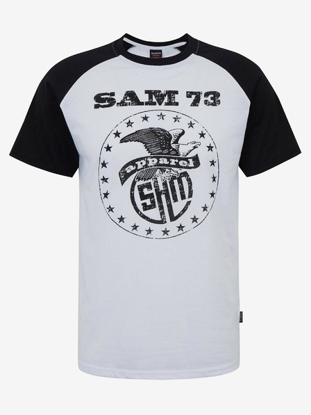 Sam 73 Bela moška majica SAM 73 Jordan
