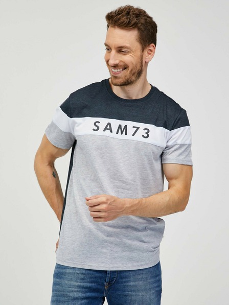 Sam 73 Siva moška majica SAM 73 Kavix
