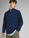 Jack & Jones Temno modra srajca Jack & Jones Oxford