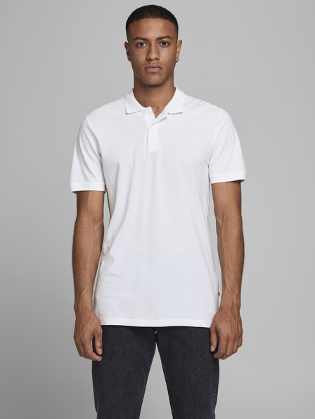 Jack & Jones Bela polo majica Jack & Jones