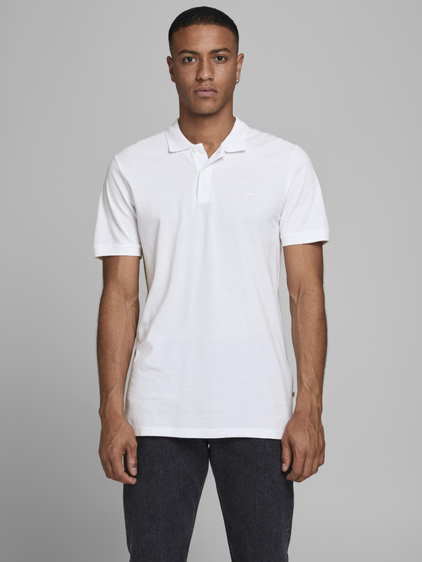 Jack & Jones Bela polo majica Jack & Jones