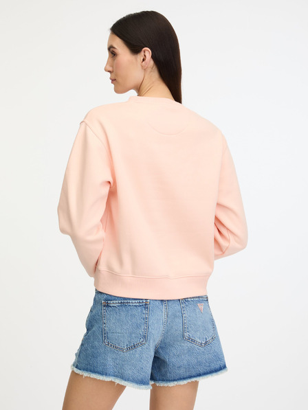 Guess Marelična ženska majica Guess Icon Sweatshirt