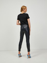 Guess Črne ženske nogavice Guess New Priscilla Leather Leggings