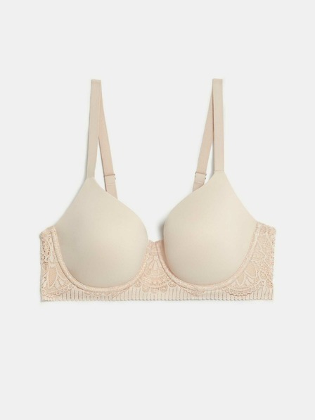 Marks & Spencer Body Soft™ gladek modrček s polnimi skodelicami, velikost 4,5 oz. A-E Marks & Spencer bež