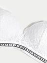 Marks & Spencer Beli ženski push-up modrček s čipko Marks & Spencer Cleo