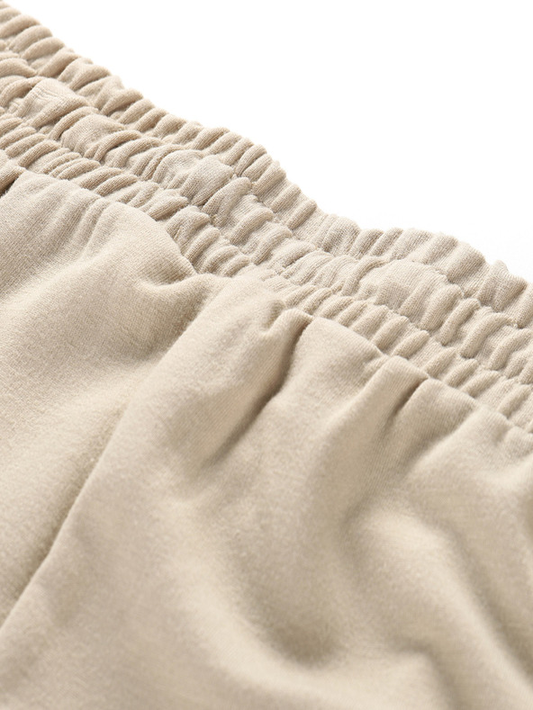 NAX Svetlo rjave ženske hlače NAX Lacera