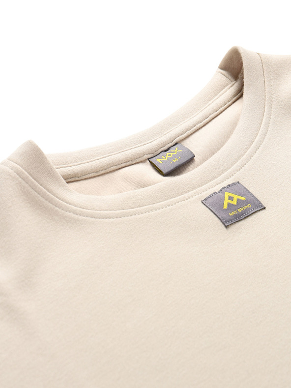 NAX Svetlo rjava ženska majica NAX Seta