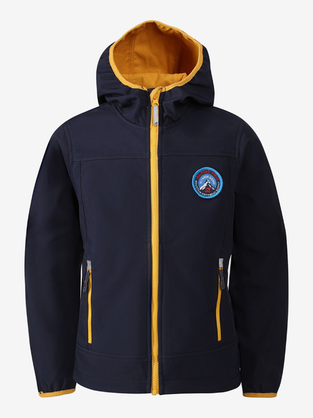 ALPINE PRO Otroška softshell jakna ALPINE PRO OMANO modra
