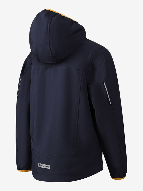 ALPINE PRO Otroška softshell jakna ALPINE PRO OMANO modra