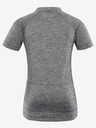 ALPINE PRO Otroška kolesarska majica s hitrim sušenjem ALPINE PRO LATTERO siva