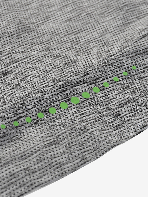 ALPINE PRO Otroška kolesarska majica s hitrim sušenjem ALPINE PRO LATTERO siva