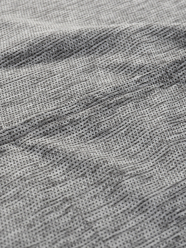 ALPINE PRO Otroška kolesarska majica s hitrim sušenjem ALPINE PRO LATTERO siva