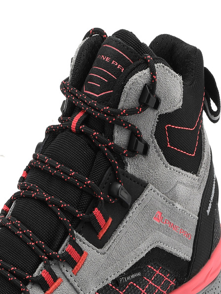 ALPINE PRO Alpine Pro Zerne Grey ženski škornji za na prostem z membrano PTX