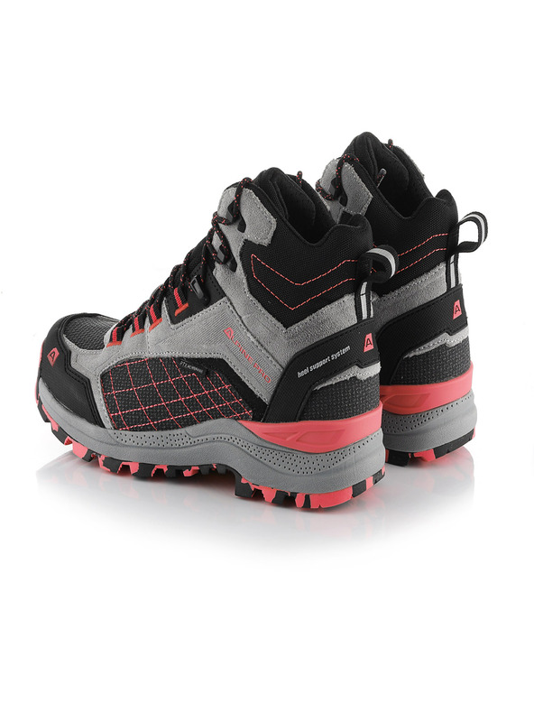 ALPINE PRO Alpine Pro Zerne Grey ženski škornji za na prostem z membrano PTX