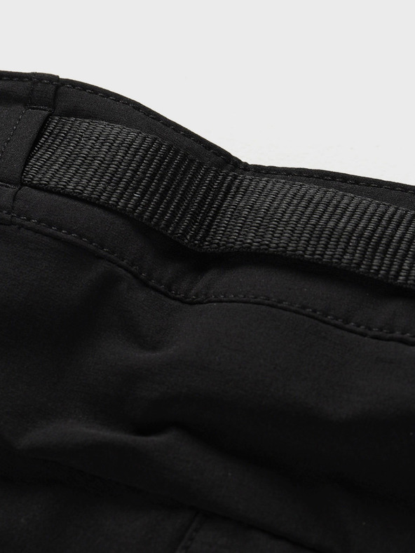 ALPINE PRO Črne ženske softshell hlače z obdelavo DWR Alpine Pro Akana