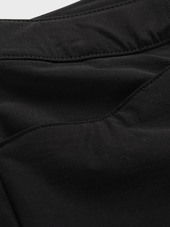 ALPINE PRO Črne ženske softshell hlače z obdelavo DWR Alpine Pro Akana