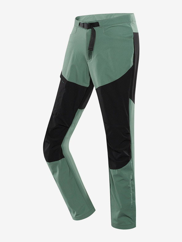 ALPINE PRO Zelene moške softshell hlače Alpine Pro Akan