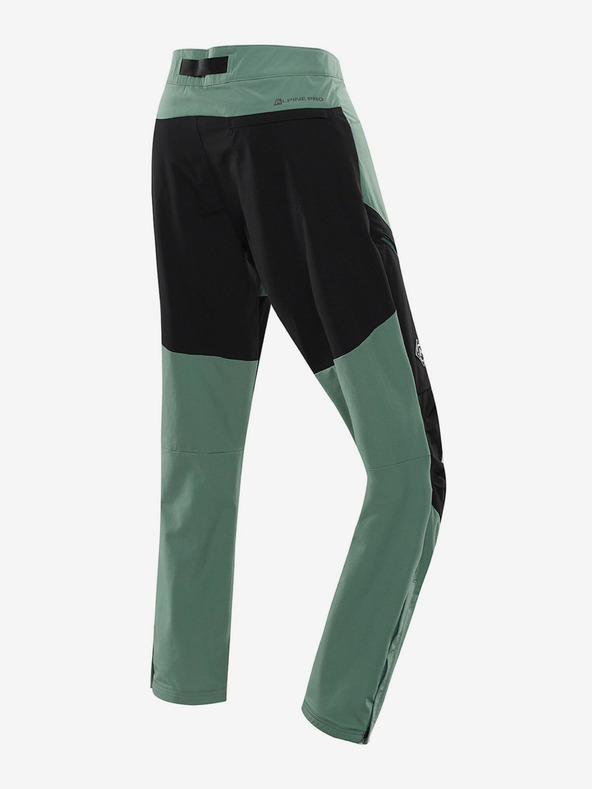 ALPINE PRO Zelene moške softshell hlače Alpine Pro Akan