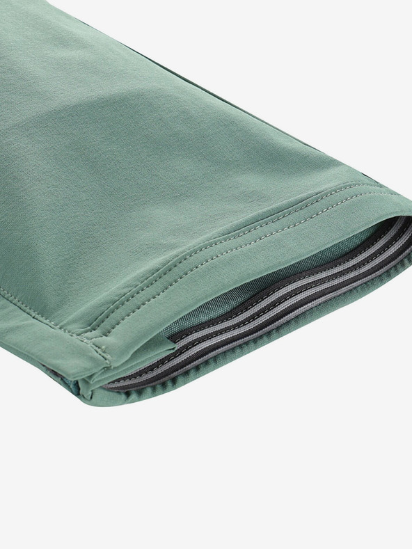 ALPINE PRO Zelene moške softshell hlače Alpine Pro Akan