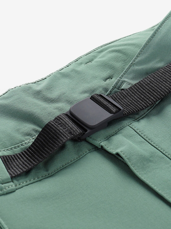 ALPINE PRO Zelene moške softshell hlače Alpine Pro Akan