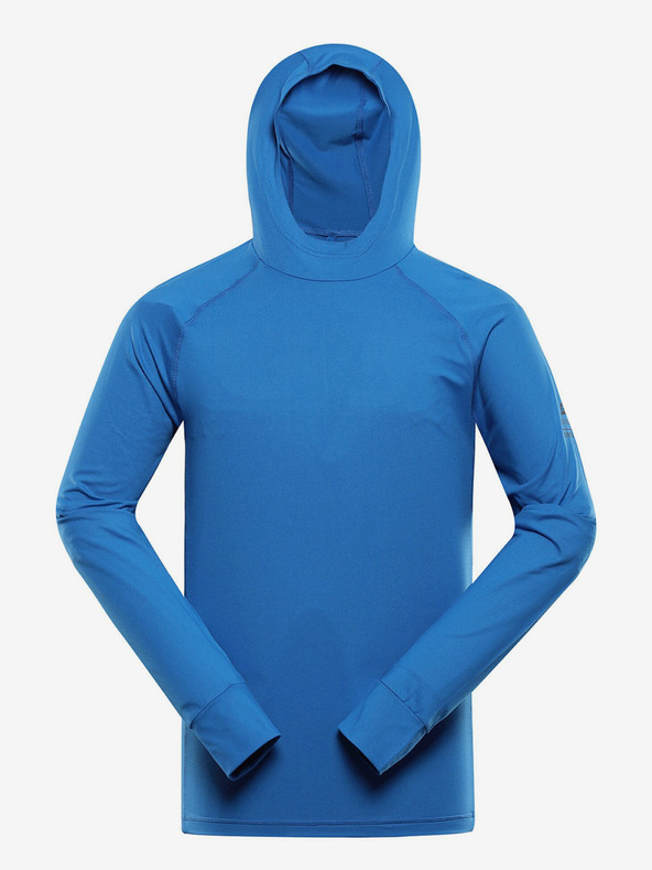 ALPINE PRO Modra moška hitro sušeča se majica Alpine Pro Izar