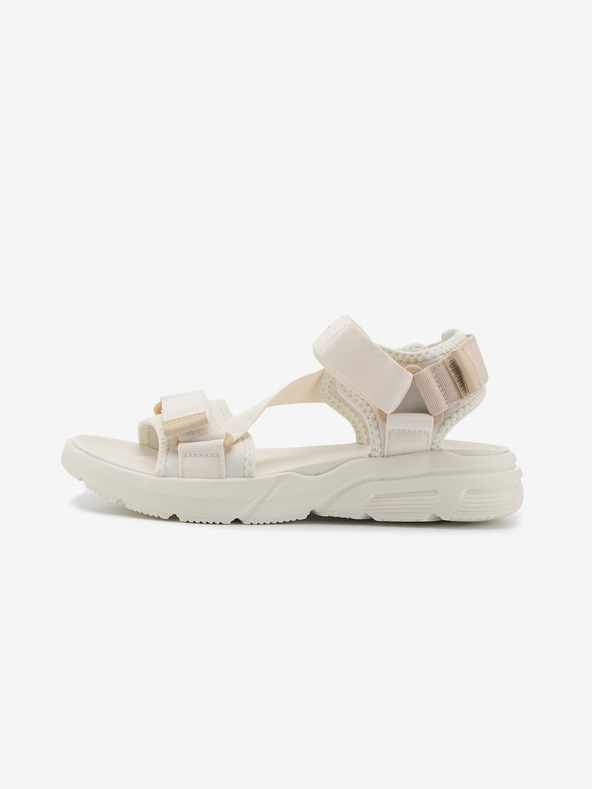 ALPINE PRO Ženski poletni sandali ALPINE PRO LAQA krem barve