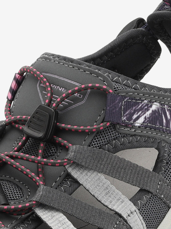 ALPINE PRO Ženski poletni sandali za na prostem ALPINE PRO SAGRA dimljen biser