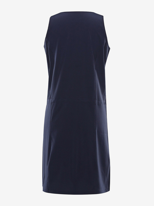 ALPINE PRO Ženska hitro sušeča se obleka ALPINE PRO COLEENA mood indigo