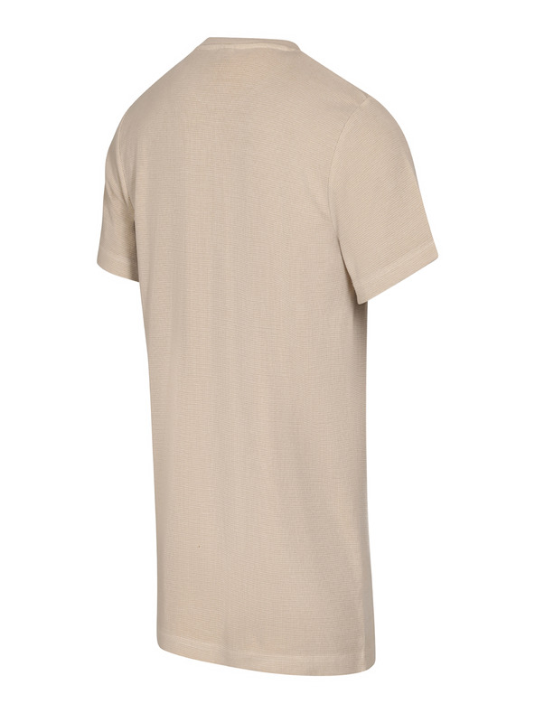 NAX Moška majica nax NAX OKER beli poper