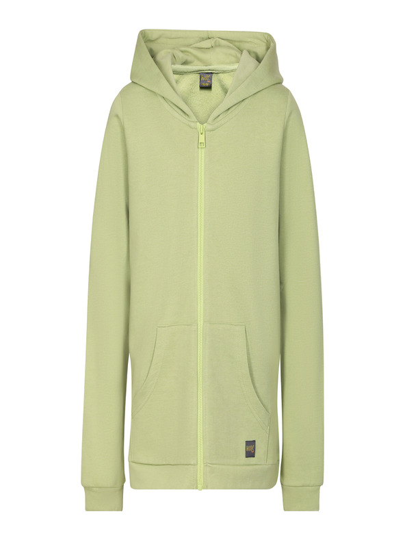 NAX Otroška jopa s kapuco nax NAX MEMO zelena (grah)