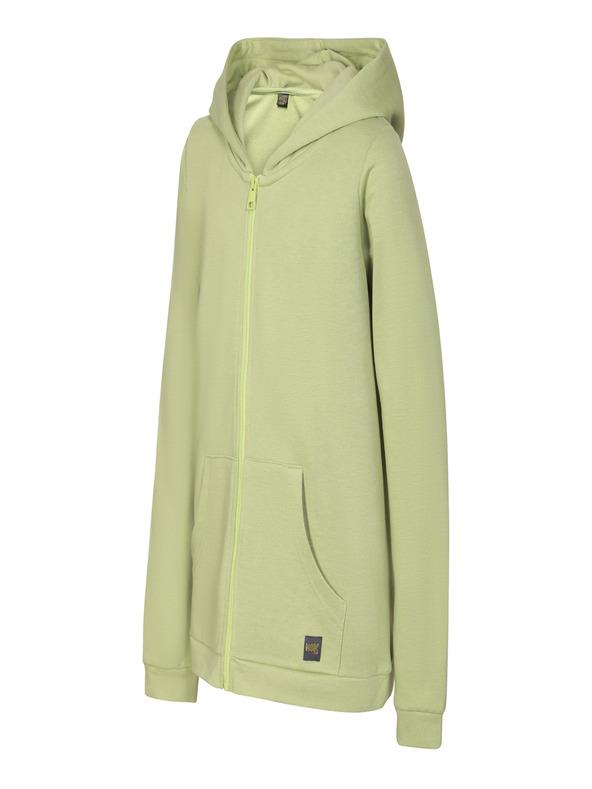 NAX Otroška jopa s kapuco nax NAX MEMO zelena (grah)