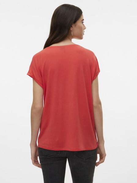 Vero Moda Rdeča ženska majica Vero Moda Ava