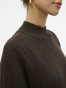 Vero Moda Rjav ženski pulover Vero Moda Plaza