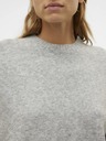 Vero Moda Svetlo siv ženski pulover Vero Moda Boom