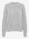 Vero Moda Svetlo siv ženski pulover Vero Moda Boom