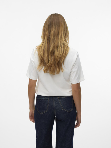 Vero Moda Bela ženska majica Vero Moda Demi