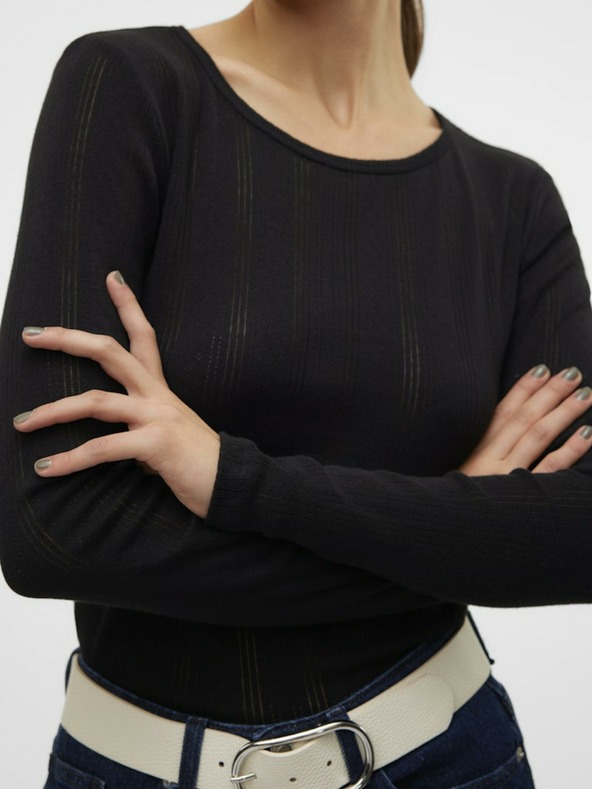 Vero Moda Črna ženska srajca Vero Moda Lisa