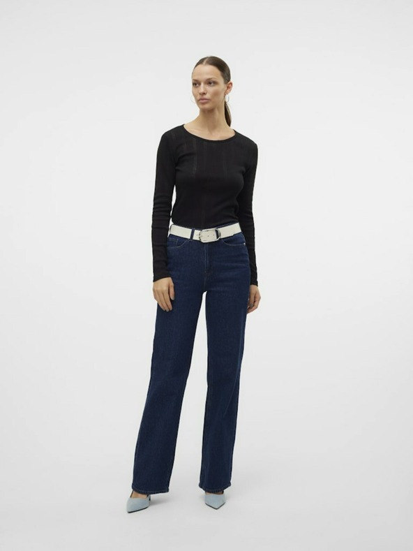 Vero Moda Črna ženska srajca Vero Moda Lisa