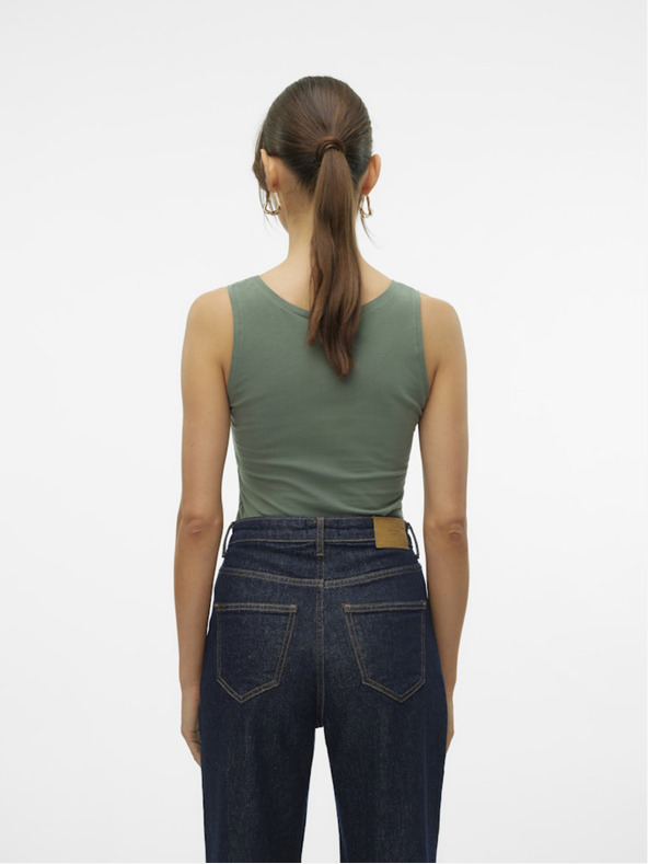 Vero Moda Zelena majica Vero Moda Lulu za ženske