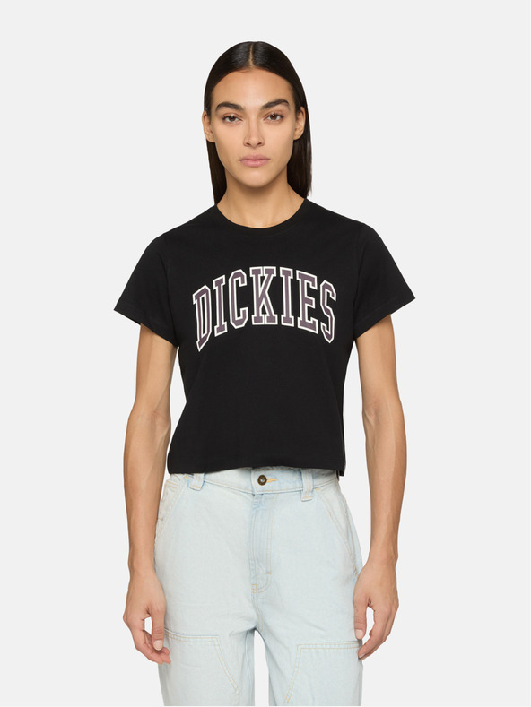 Dickies Črna ženska majica Dickies Aitkin