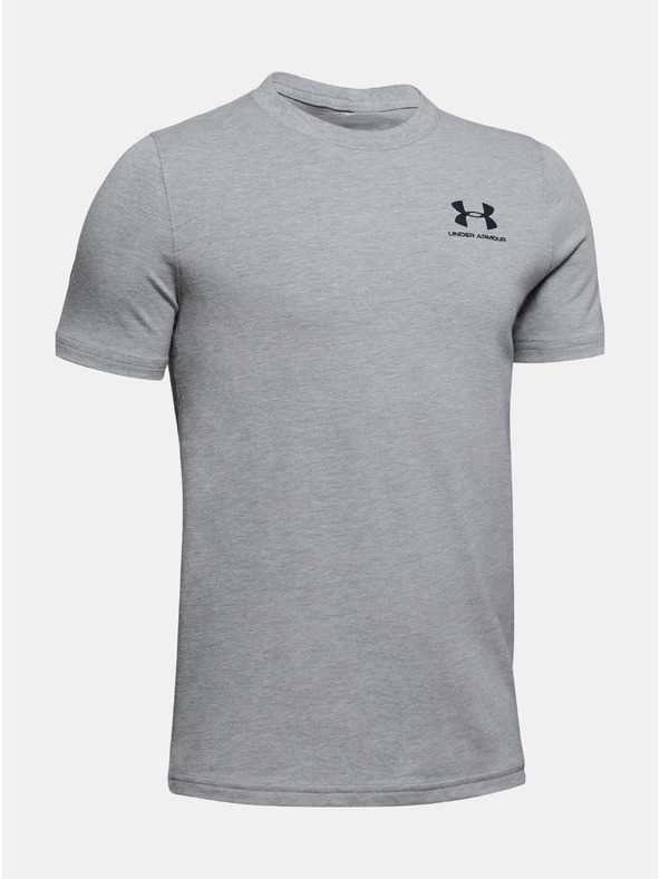 Under Armour Deška majica Under Armour EU Cotton Short Sleeve-WHT