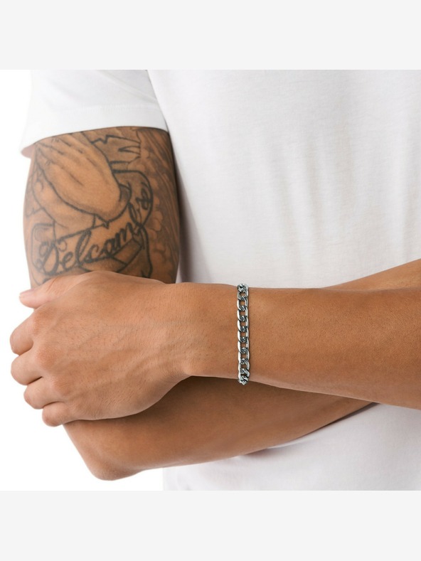 Diesel Diesel Moška jeklena zapestnica DX1338040